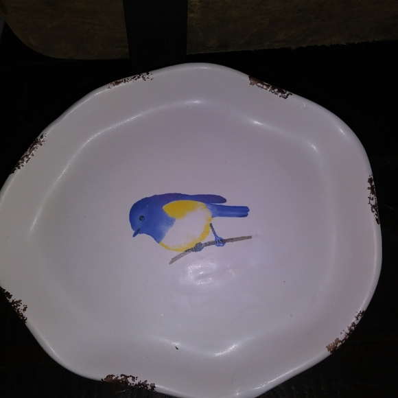 NWT-(4) Ceramic small plates - Picture 2 of 8